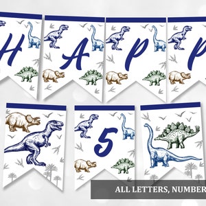 Dinosaur Geburtstagsbanner Geburtstagsbanner zum Downloaden Dinosaurier Geburtstagsbanner Bir111