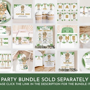 a collage of photos with the words party bundle sold separately