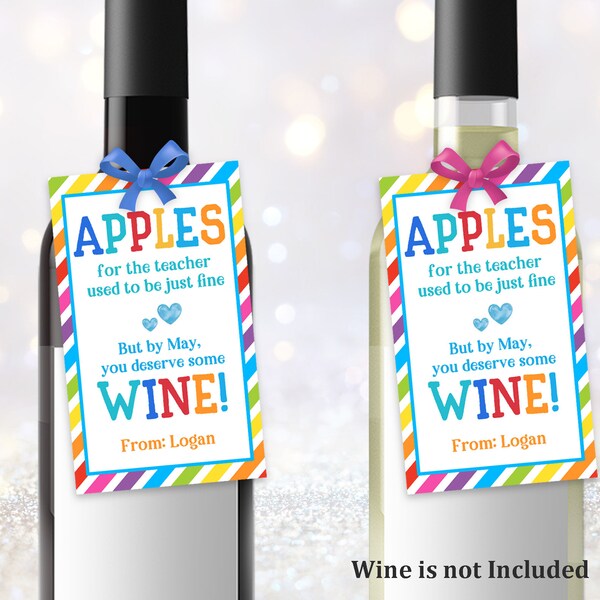 Teacher Wine - Etsy