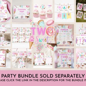 a collage of photos with the words party bundle sold separately