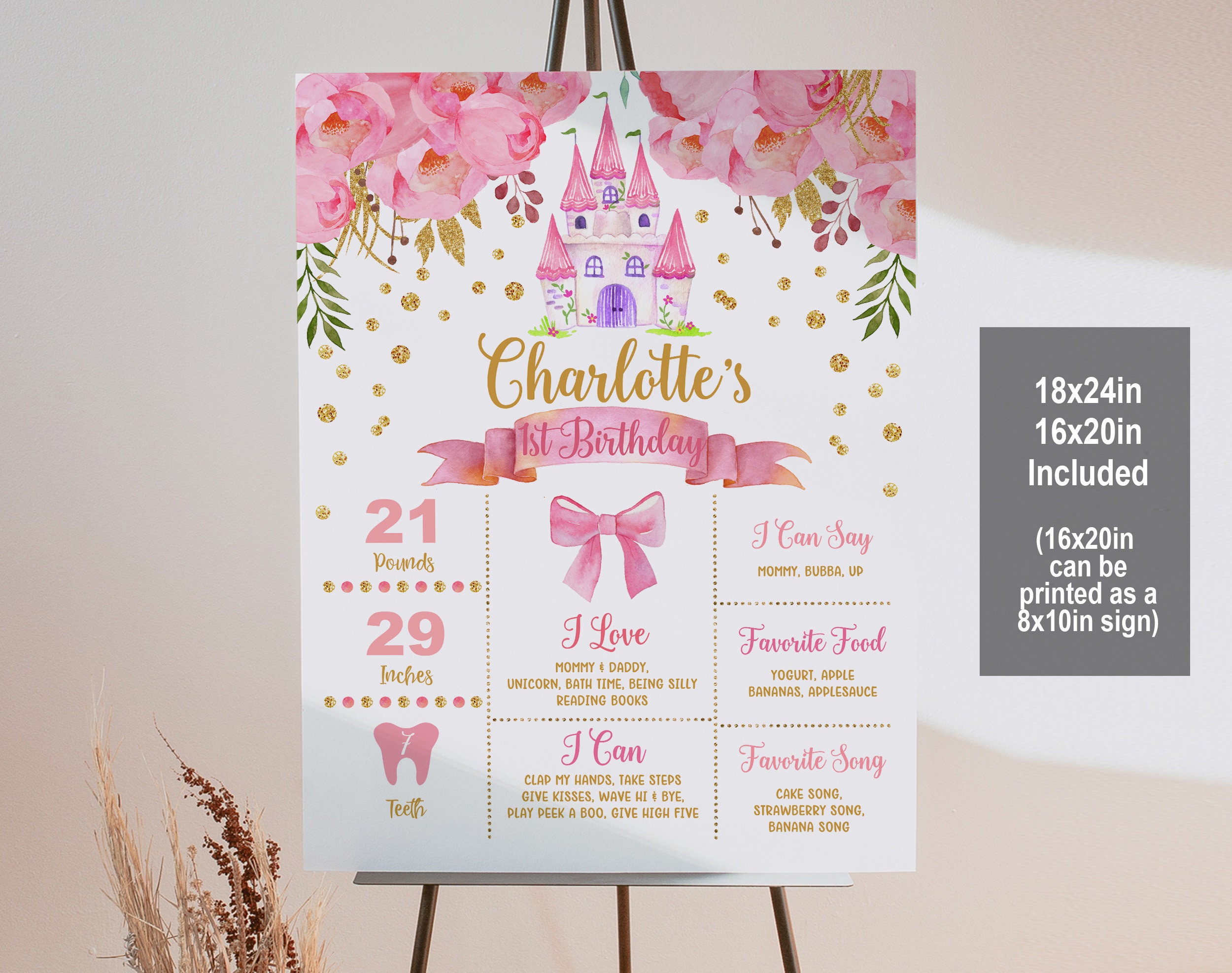 Disney princess on sale 1st birthday