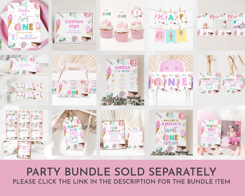 a collage of photos of a birthday party