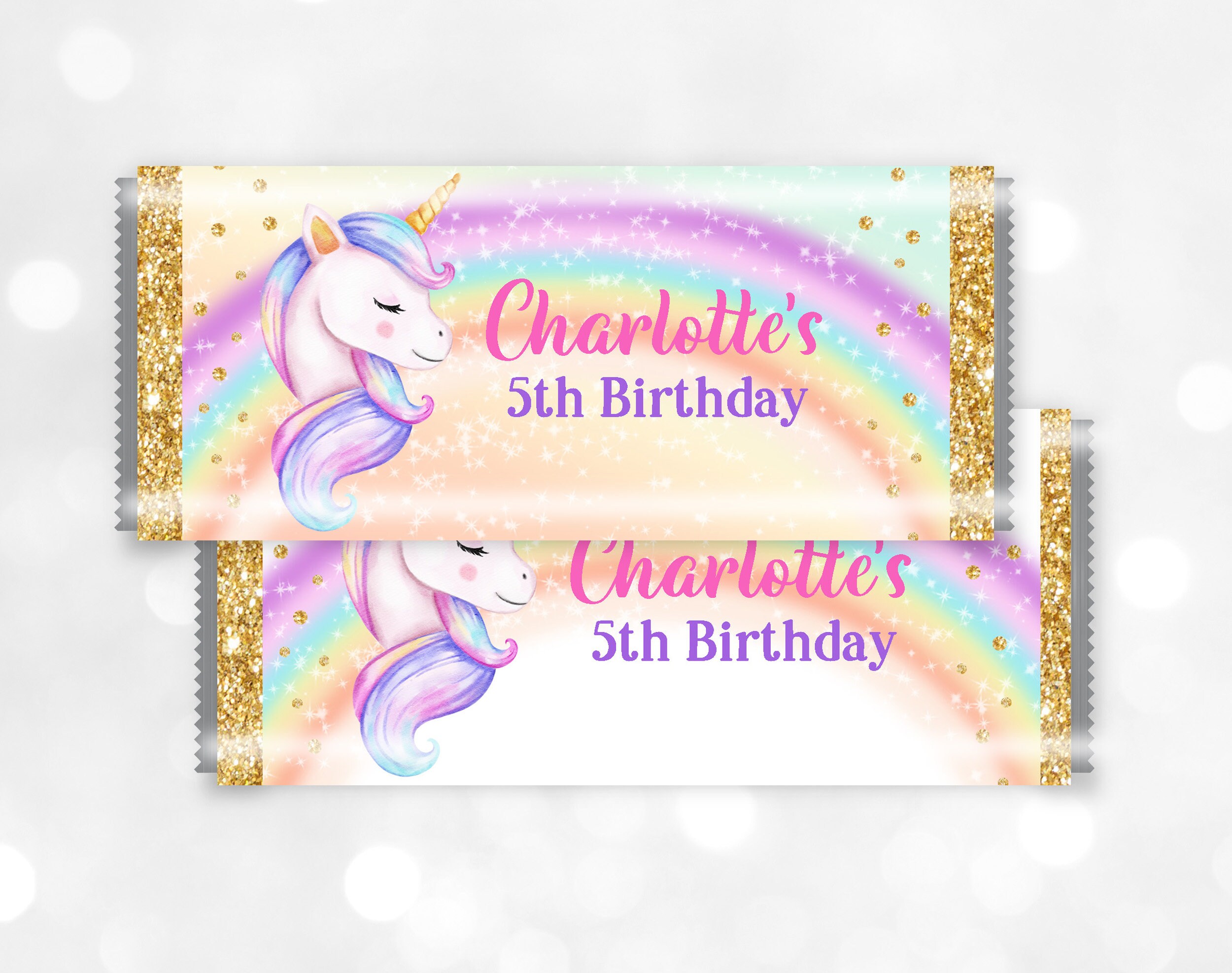 Editable Unicorn Welcome Sign Pink and Gold Magical Unicorn Welcome Party  Sign Unicorn Party Decorations Instant Download UP1 