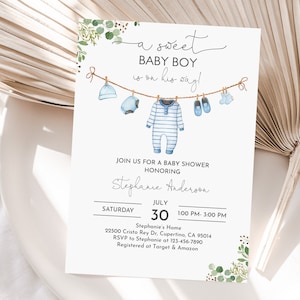 Baby Shower Invitation Etsy