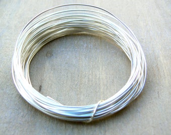Silver Plated Copper Wire (20 Gauge): 6 Metres for Wire Wrapping