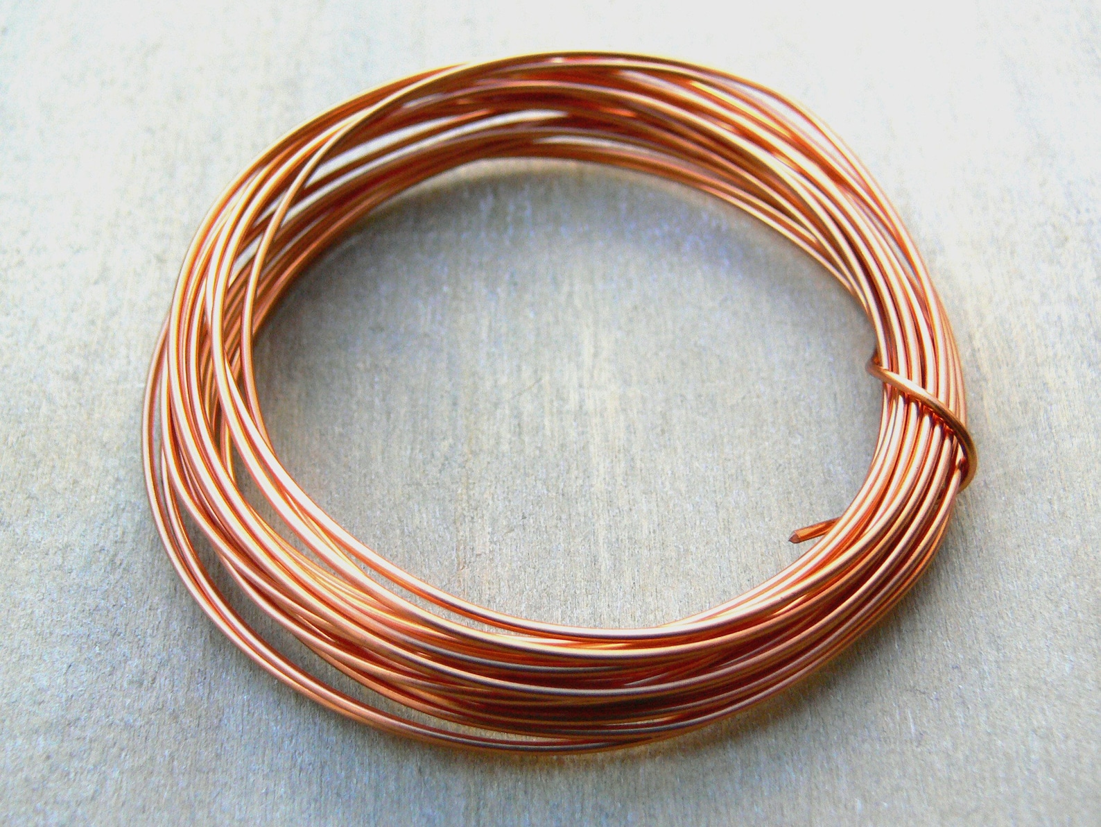 Coated Copper Wire 1mm 18 AWG Round Dead Soft Non Etsy UK