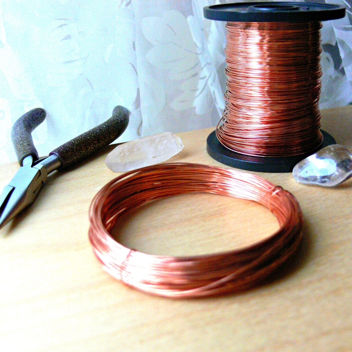 Coated Copper Wire 0.6mm 22 AWG round dead soft non Etsy