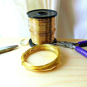 20 Gauge Wire Hand Applied Patina Jewelry Wire 
