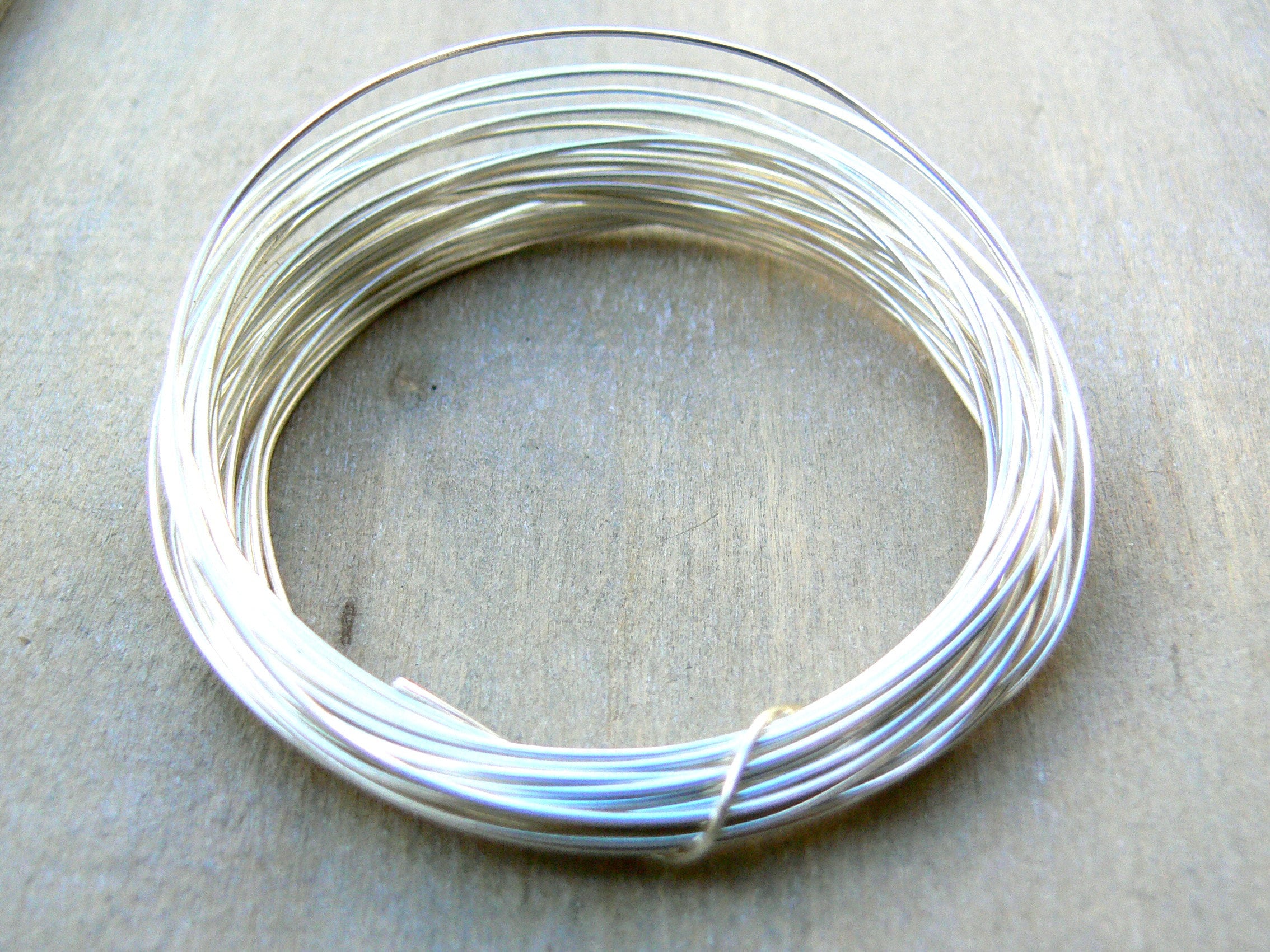18 Gauge/1.0 mm, 5 FT Dead Soft 925 Sterling Silver Wire, Round Making  Jewelry Wire