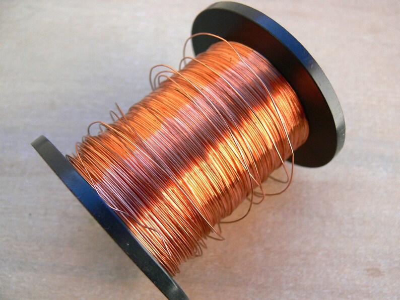 0 4mm Round Copper Wire 26 G Copper Wire Bare Copper Wire Etsy