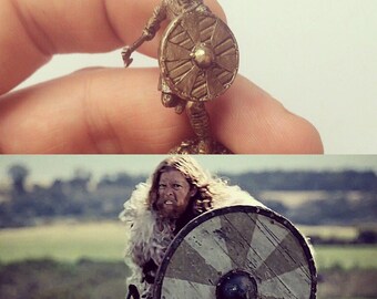 Torstein in bronze figure vikings TV series