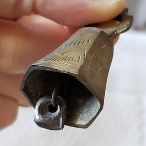 Vintage Brass Bell for: Mothers Day - Birthday - Wedding - Engagement  - Funny Gift for Aristocrats - Elite - Elderly - Teacher Tutor Gift