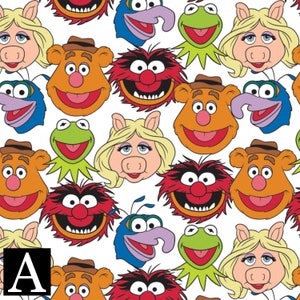 Disney Fabric — Muppets collection from Camelot Fabrics (10 Options)