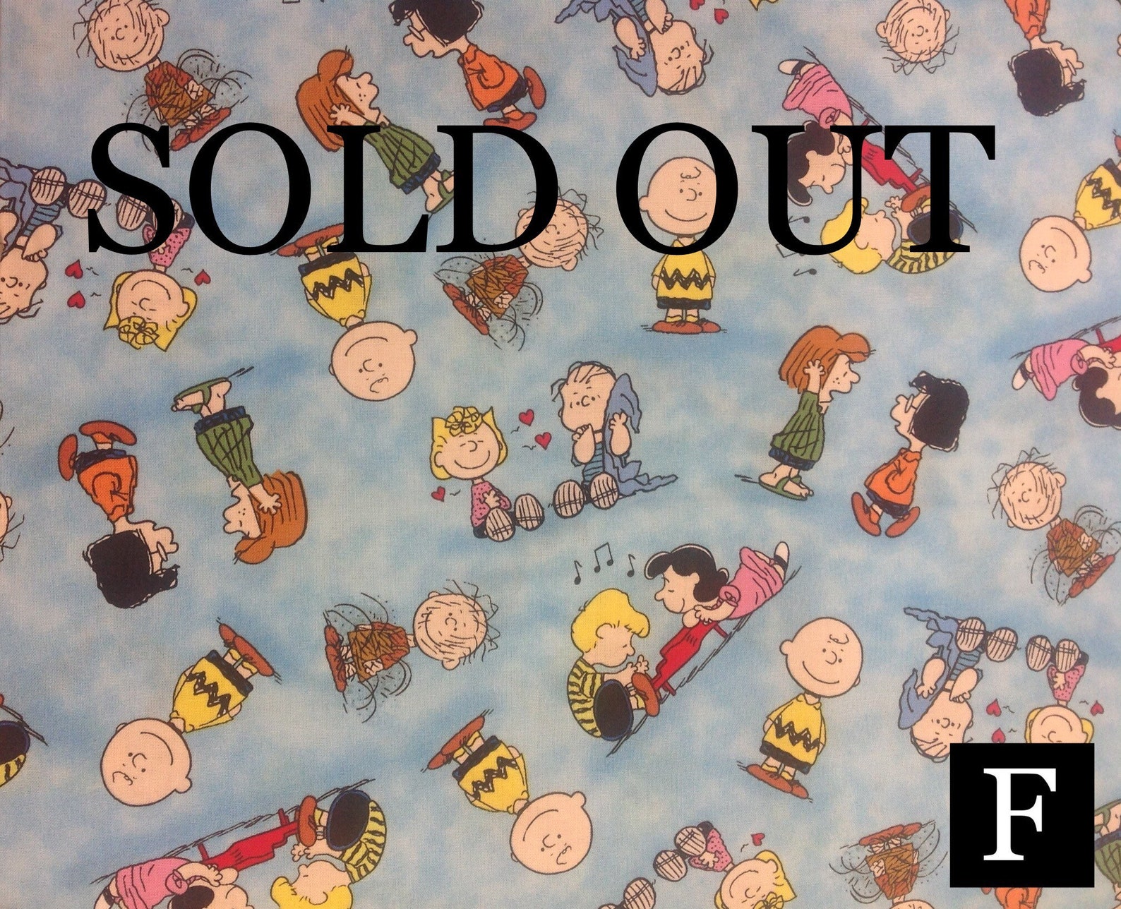 Peanuts Fabric Assorted Peanuts Fabrics From Quilting Etsy