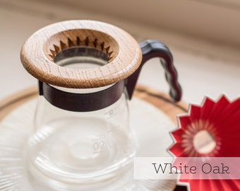 Handcrafted ORIGAMI Dripper wooden holder