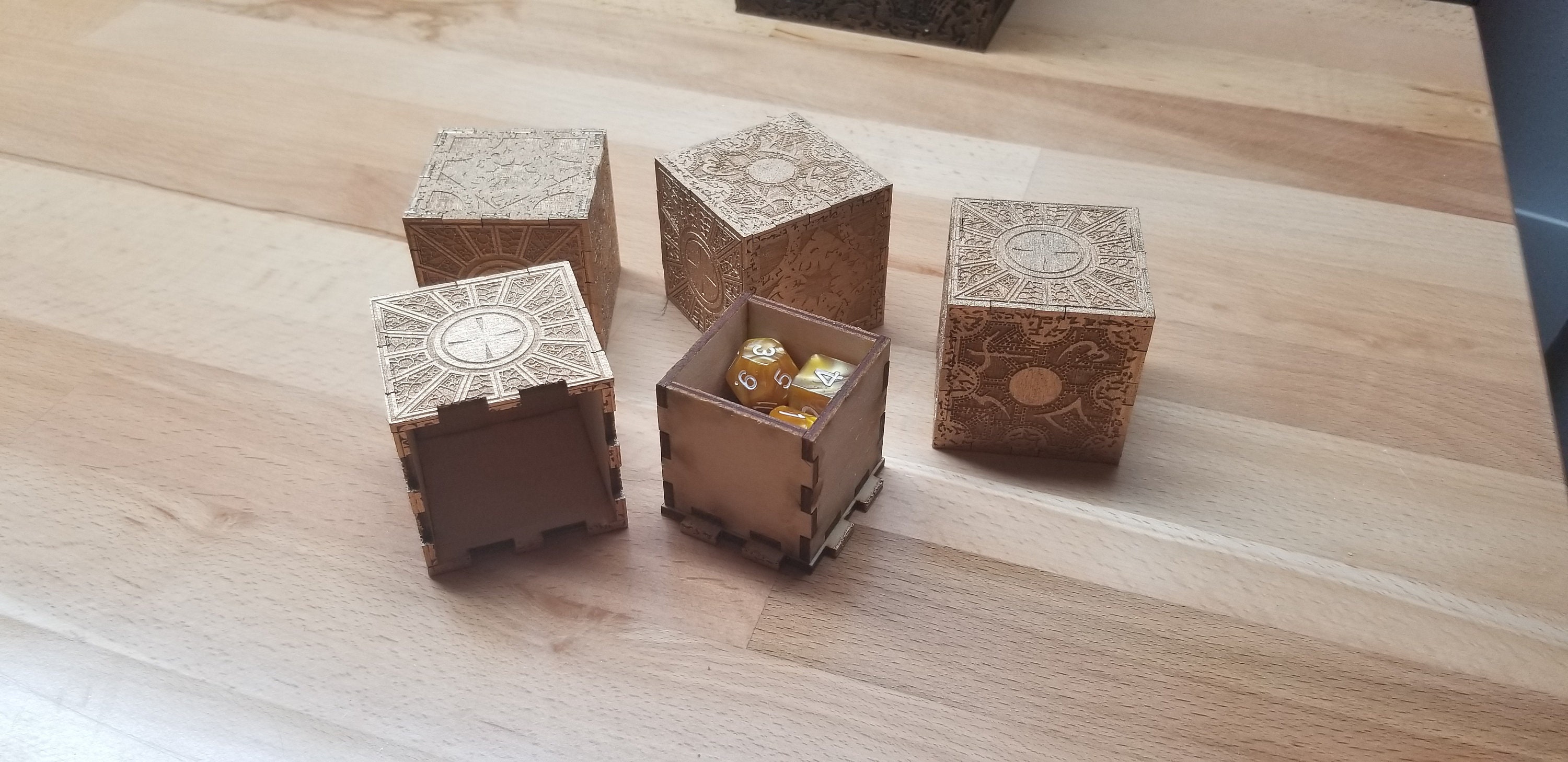 Hellraiser Style Box Hellraiser Horror Movie Inspired Ring Box (also Perfect for Holding 7pc ...