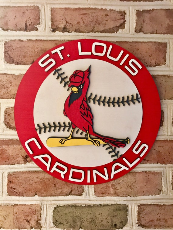 St Louis Cardinals Man Cave Basement Bedroom 3d Sign
