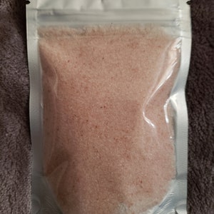 Himalayan bath salts, pink salts for muscle aches, natural bath salts, lavender for your bath or foot soak, sea salt, detoxifying, bath salt