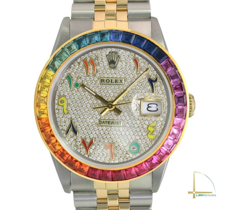 36mm two tone rolex