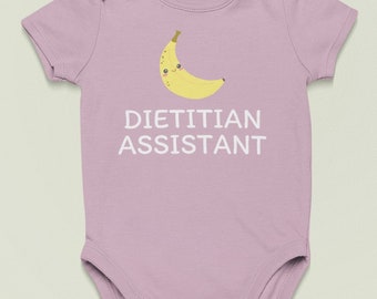 Dietitian Baby Shirt - Dietitian Baby Gift - Cute Baby One-piece - Dietitian Assistant - Baby Shower Gift Idea