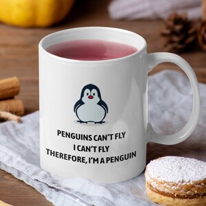 Penguin Gift - Penguin Gifts - Penguin Birthday Gift - Penguin Mug - Funny Penguin Mug - I Am a Penguin