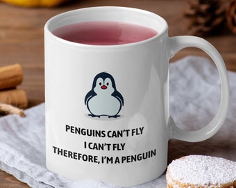 Penguin Gift - Penguin Gifts - Penguin Birthday Gift - Penguin Mug - Funny Penguin Mug - I Am a Penguin