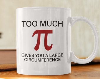 Math Coffee Mug: Funny Pi Day Gift for Teachers