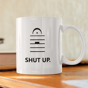 Band Director Gift - Funny Music Teacher Gift - Choir Director Gift - Orchestra Conductor Gift - Musical Mug - Shut Up