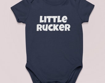 Cute Rugby Baby One-piece - Rugby Baby Bodysuit - Little Rucker - Baby Shower Gift Idea - Many Sizes And Colors Available - Baby Shirt