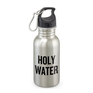 Regalo divertido del ministro - Botella de agua del predicador - Pastor presente - Agua bendita