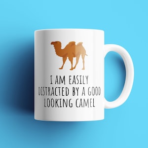 Camel Farmer Gift - Present For Camel Lover - Camel Dairy Mug - Good Looking Camel - Camel Farm