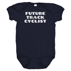 Track Cyclist Baby Bodysuit - Cycling Baby Gift - Velodrome Baby Shirt - Track Cycling - Future Track Cyclist - Baby One-piece