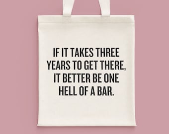 Funny Lawyer Canvas Tote Bag - Law School Graduation Gift