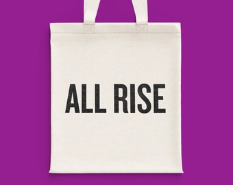 Funny Judge Tote Bag - Idea de regalo de juez - Presente de juez - All Rise