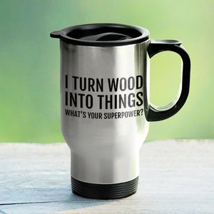 Wooden Cup Wooden Mug Ash Wood Cups Vegan & Eco Friendly Woodenware 