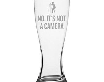 Funny Surveying Etsy - funny surveying gift surveyor gift idea land surveyor gift no it s not a camera beer glass pilsner glass