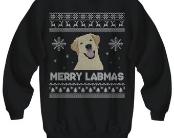 lab christmas sweater