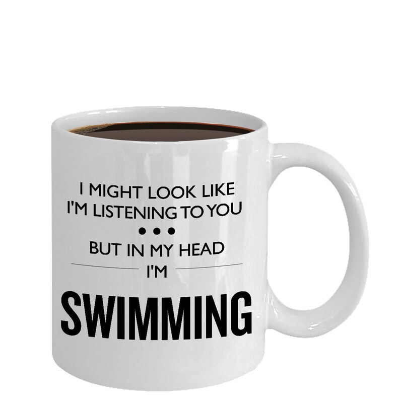 Funny Swimming Mug Swimmer Gift Swimming Gift Swimmer Etsy