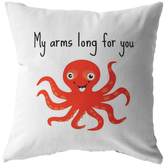 octopus throw pillow