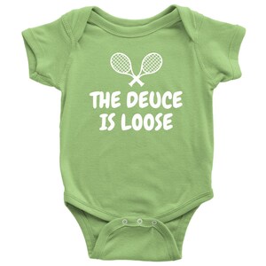 Funny Tennis Baby One-piece - Tennis Baby Bodysuit - Tennis Player Baby Gift - Many Sizes And Colors Available
