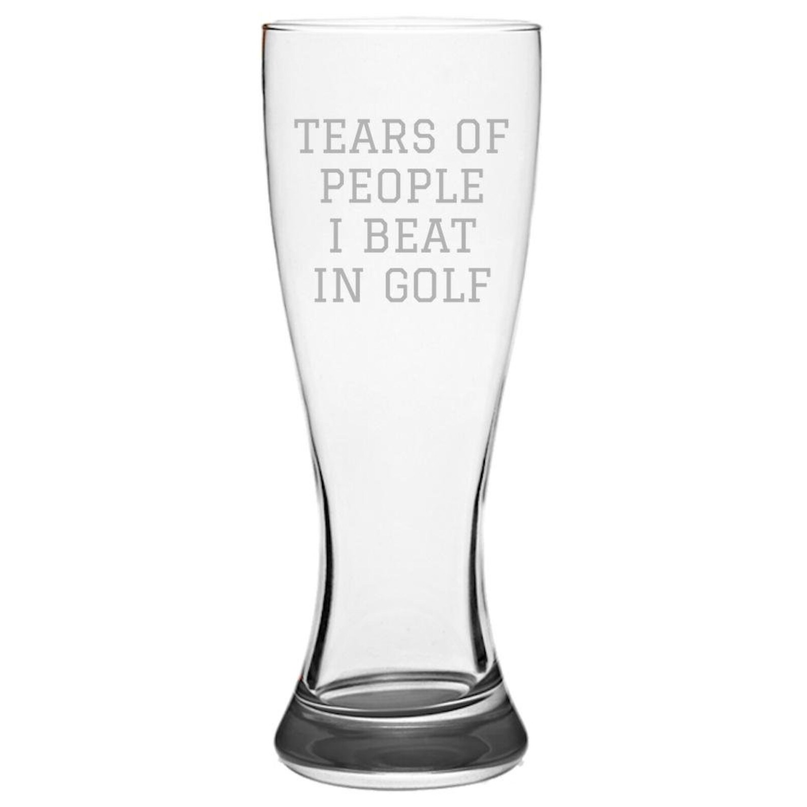 Funny Golf Beer Glass Golfer Gift Idea Golf Player Present Etsy