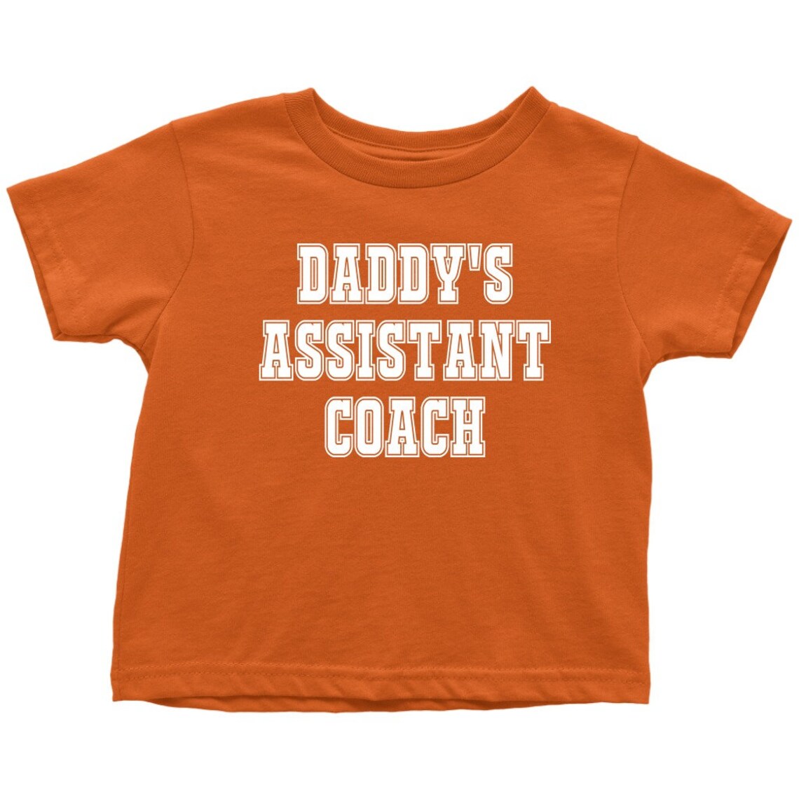 Cute Toddler Shirt Coach Toddler Tee Daddy's Assistant Etsy
