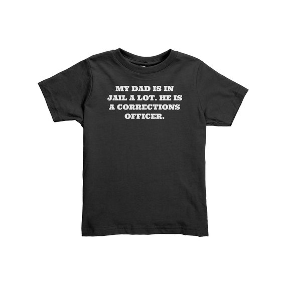 Corrections Officer Toddler Shirt 