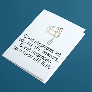 Funny Stepmother Printable Card - Mother's Day Card - Stepmom Card ...