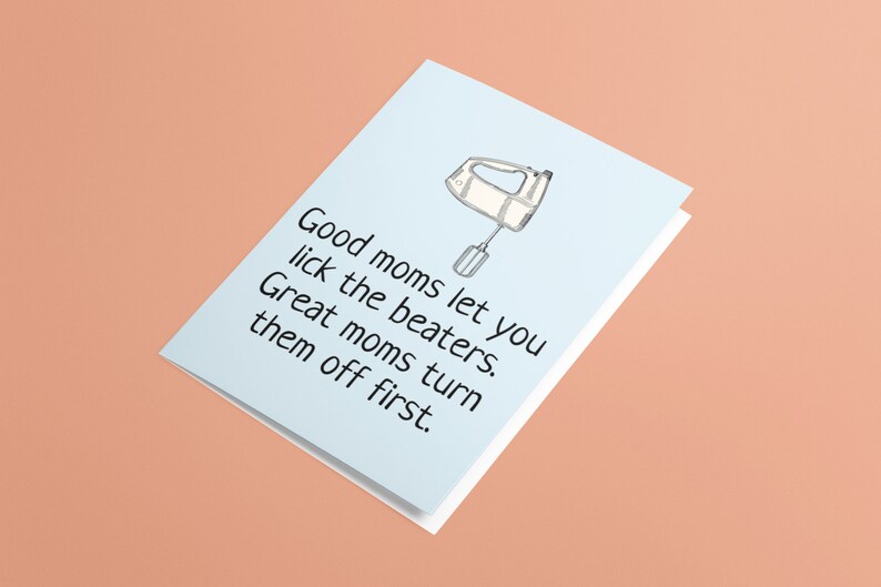 Funny Mother Printable Card - Mother's Day Card - Mom Card - Mother's ...