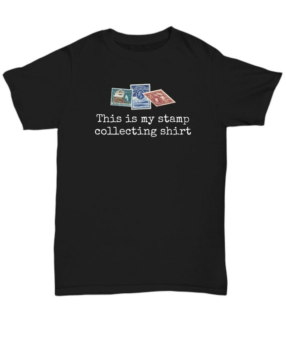 Mailroom Tee Mailman Gifts Patent Earth Return Postage Stamp T-Shirt Stamp Collector