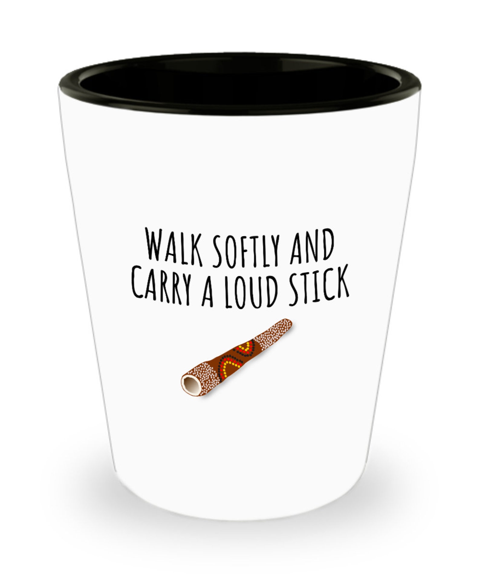 Funny Didgeridoo Shot Glass Didgeridoo Gift Idea Etsy