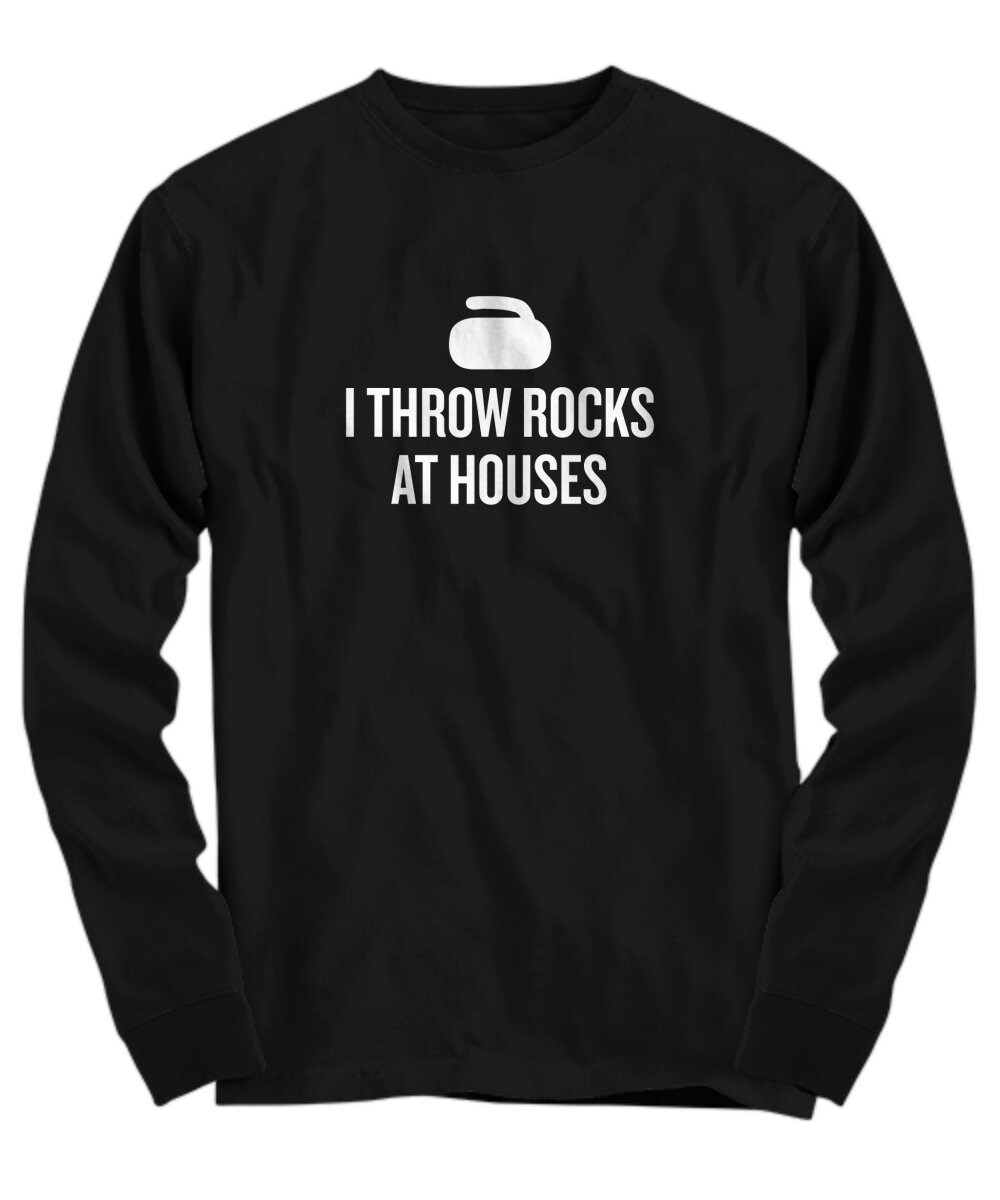 Curling t shirts funny clearance