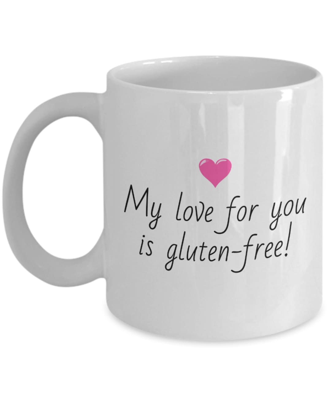 Celiac Valentine Celiac Disease Mug Gluten Intolerance Gifts My Love
