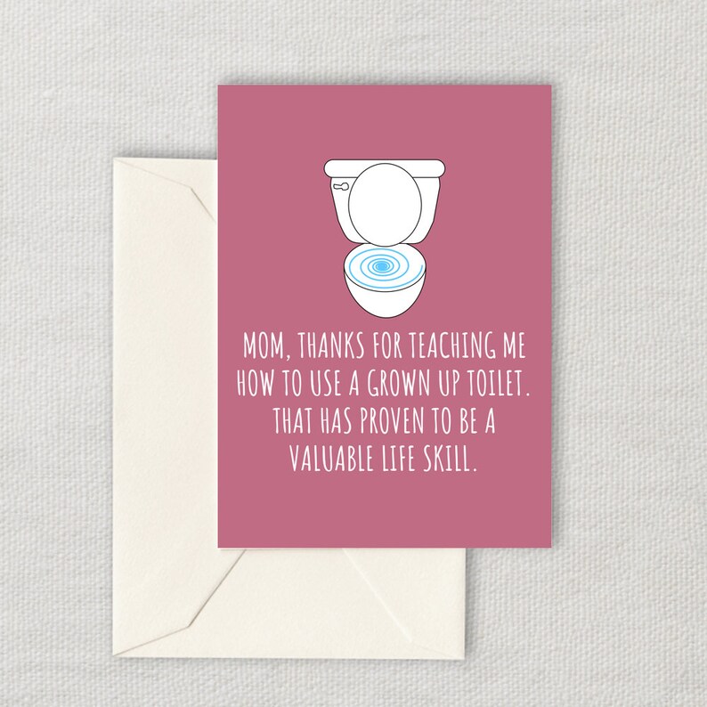 Funny Mother Printable Card - Mother's Day Card - Mom Card - Mother's ...